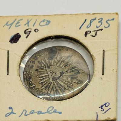 LOT 403: Collection of Vintage Coins From Mexico