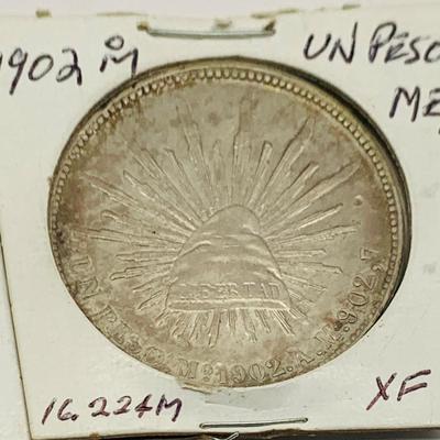 LOT 403: Collection of Vintage Coins From Mexico