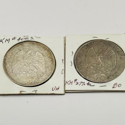 LOT 403: Collection of Vintage Coins From Mexico