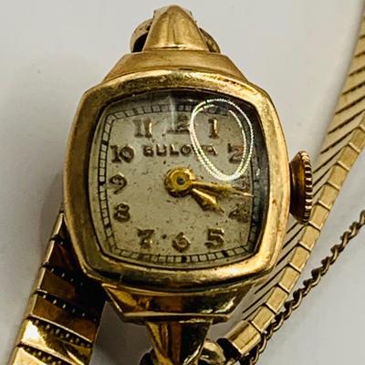 LOT 404: Woman’s Bulova and Waltham Wrist Watch