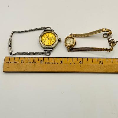 LOT 404: Woman’s Bulova and Waltham Wrist Watch