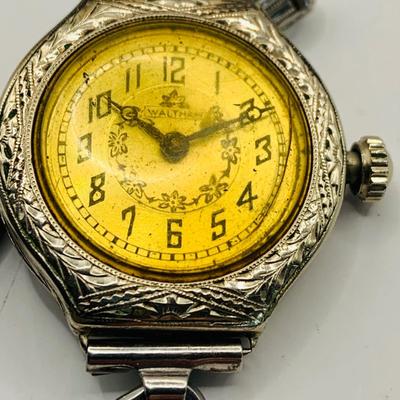 LOT 404: Woman’s Bulova and Waltham Wrist Watch
