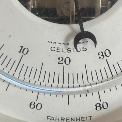LOT 433: Vintage Schatz Precision Barometer & Swift 8-Day, Jeweled Ships Clock