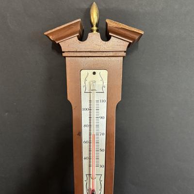LOT 629: Brass Boston Ships Clock, C. Plath Hamburg Nautical Compass and Taylor Instruments Barometer