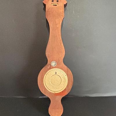 LOT 630: Vintage Schatz Anniversary Clock, Vintage Telechron Ships Bell Clock & Made in Western Germany Banjo Style Barometer