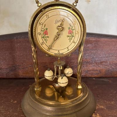 LOT 630: Vintage Schatz Anniversary Clock, Vintage Telechron Ships Bell Clock & Made in Western Germany Banjo Style Barometer