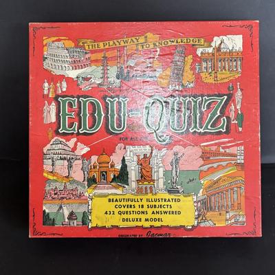 LOT 439: Vintage Kenner's Give a Show Projector, Electric EDU-QUIZ Vintage Educational Jacmar Game, 45 Jungle Book Records & More
