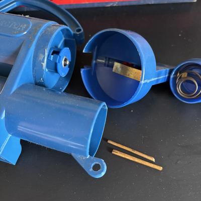 LOT 439: Vintage Kenner's Give a Show Projector, Electric EDU-QUIZ Vintage Educational Jacmar Game, 45 Jungle Book Records & More