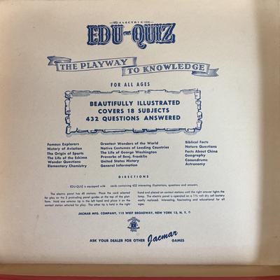LOT 439: Vintage Kenner's Give a Show Projector, Electric EDU-QUIZ Vintage Educational Jacmar Game, 45 Jungle Book Records & More