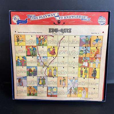 LOT 439: Vintage Kenner's Give a Show Projector, Electric EDU-QUIZ Vintage Educational Jacmar Game, 45 Jungle Book Records & More