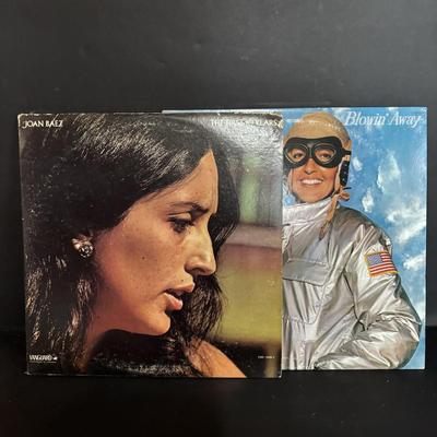LOT 440: Vintage Joan Baez Collection: LP's & 45's, Songbook, People Magazine, Souvenir Program & Camden County 1967...
