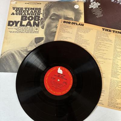 LOT 444: Bob Dylan LP Collection