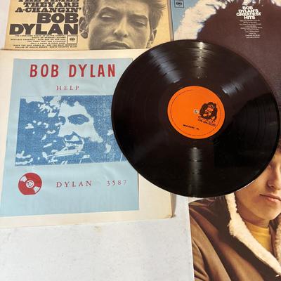 LOT 444: Bob Dylan LP Collection