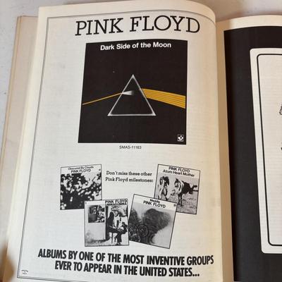 LOT 447: Concert Magazine Anniversary Issue & Classic, Rock LPs: Led Zepplin, Pink Floyd, Aerosmith, Lynyrd Skynyrd, Cheap Trick,...