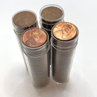 LOT 465: Large Collection of Vintage Pennies - Wheat and More