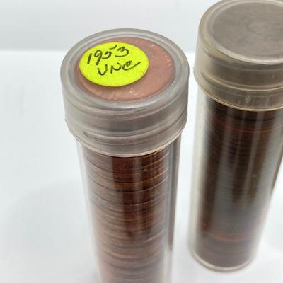 LOT 465: Large Collection of Vintage Pennies - Wheat and More