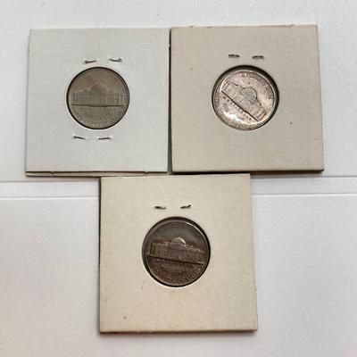 LOT 467: Vintage U.S. Nickel Coin Collection - "Silver War Nickels" and More