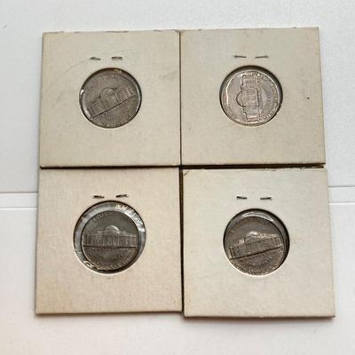 LOT 467: Vintage U.S. Nickel Coin Collection - "Silver War Nickels" and More