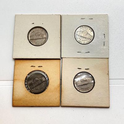 LOT 467: Vintage U.S. Nickel Coin Collection - "Silver War Nickels" and More