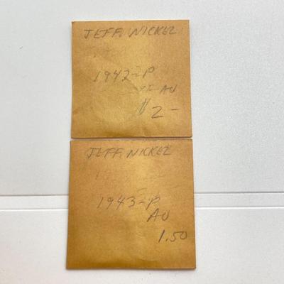 LOT 467: Vintage U.S. Nickel Coin Collection - "Silver War Nickels" and More