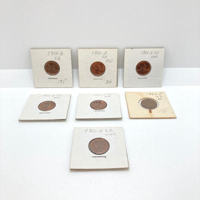 LOT 468: Vintage U.S. Penny / Cent Collection - 1940's to 1960's