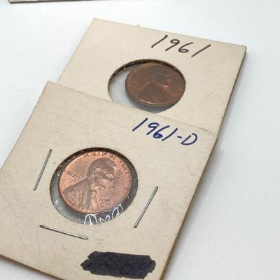 LOT 468: Vintage U.S. Penny / Cent Collection - 1940's to 1960's