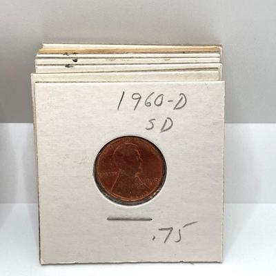 LOT 468: Vintage U.S. Penny / Cent Collection - 1940's to 1960's