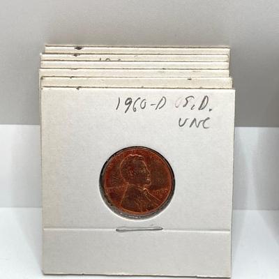 LOT 468: Vintage U.S. Penny / Cent Collection - 1940's to 1960's