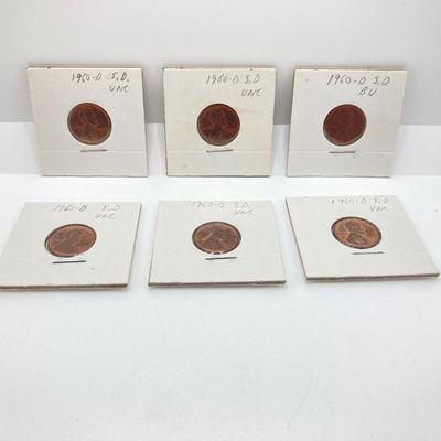 LOT 468: Vintage U.S. Penny / Cent Collection - 1940's to 1960's