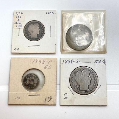 LOT 469: Assorted Collection of U.S. Vintage Coins