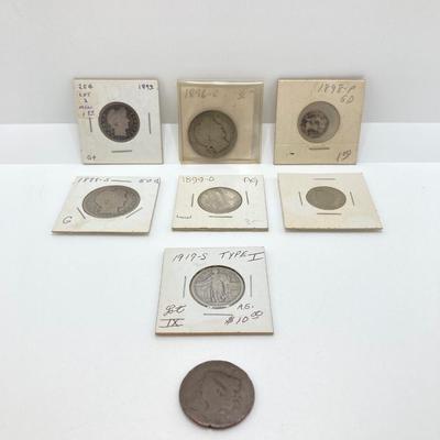 LOT 469: Assorted Collection of U.S. Vintage Coins