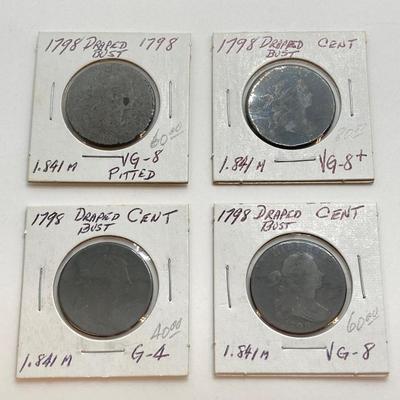LOT 473: 1864 to 1871 U.S. Two Cent Coins