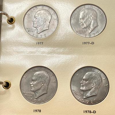 LOT 477: First Day of Issue Commemorating The Bicentennial April 13, 1976 Two Dollar Bill, U.S. Eisenhower One Dollar Coins and...