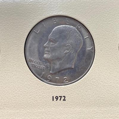 LOT 477: First Day of Issue Commemorating The Bicentennial April 13, 1976 Two Dollar Bill, U.S. Eisenhower One Dollar Coins and...