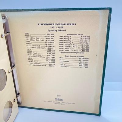 LOT 477: First Day of Issue Commemorating The Bicentennial April 13, 1976 Two Dollar Bill, U.S. Eisenhower One Dollar Coins and...