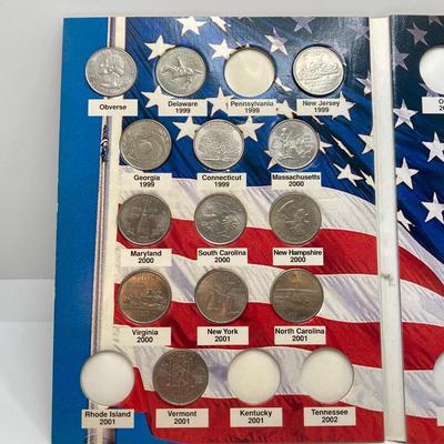 LOT 477: First Day of Issue Commemorating The Bicentennial April 13, 1976 Two Dollar Bill, U.S. Eisenhower One Dollar Coins and...