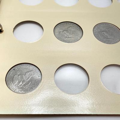 LOT 477: First Day of Issue Commemorating The Bicentennial April 13, 1976 Two Dollar Bill, U.S. Eisenhower One Dollar Coins and...