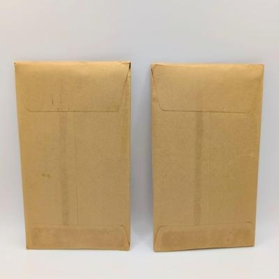 LOT 481J Two 1956 United States Mint, Philadelphia, PA Proof Sets, In Original Flat Pack, Sealed Envelopes