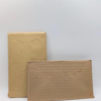 LOT 486J: Two 1955 United States Mint, Philadelphia, PA, Proof Sets, In Original Flat Pack Sealed Envelopes