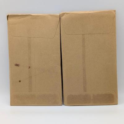 LOT 487J: Two 1956 United States Mint, Philadelphia, PA, Proof Sets, In Original Flat Pack Sealed Envelopes