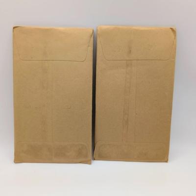 LOT 489J: Two 1956 United States Mint, Philadelphia, PA, Proof Sets, In Original Flat Pack Sealed Envelopes