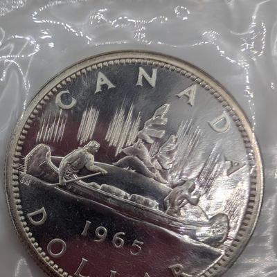 LOT 490J: 1965 & 1966 Canadian Mint Set, Uncirculated Mixed Coins