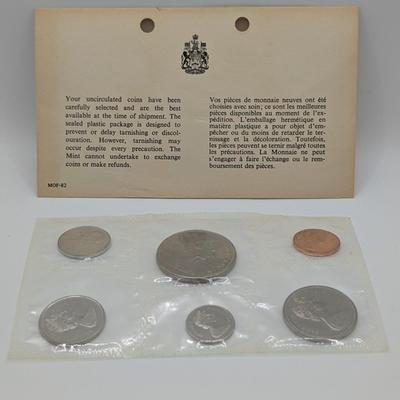LOT 491J: 1964 Canada Silver Proof Like Set, 1965 Canadian Mint Set & 1968 Double Regina, Small Island Set