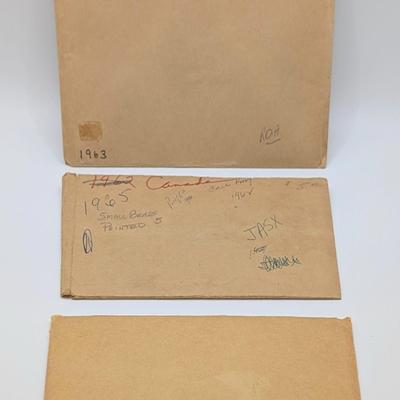 LOT 493J: 1963, 1965 & 1966 Canadian Mint, Uncirculated Mixed Coins Sets
