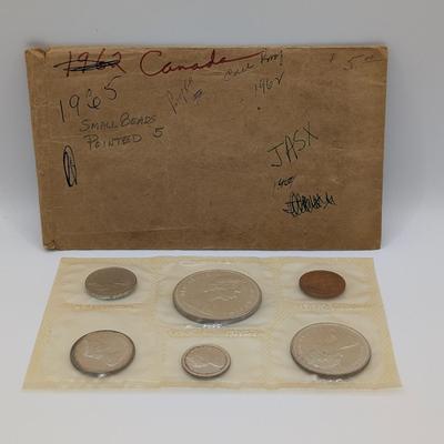 LOT 493J: 1963, 1965 & 1966 Canadian Mint, Uncirculated Mixed Coins Sets