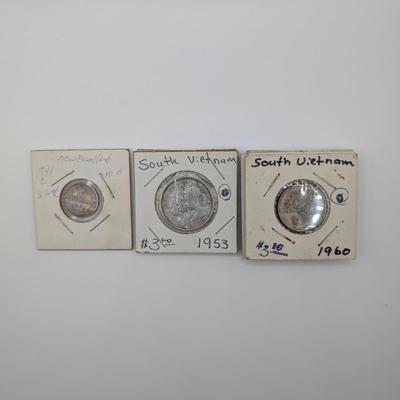 LOT 494J: Large Coin Collection From Around The World, With Dates Ranging from The Mid/Late 1660's Through 1974