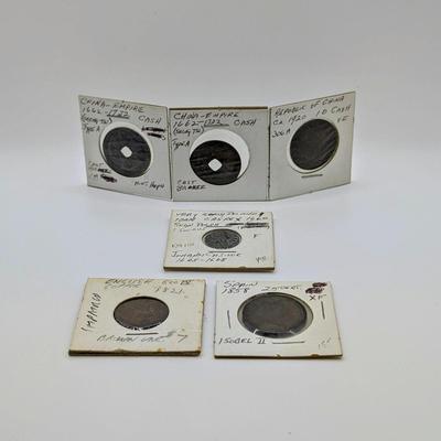 LOT 494J: Large Coin Collection From Around The World, With Dates Ranging from The Mid/Late 1660's Through 1974