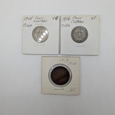 LOT 494J: Large Coin Collection From Around The World, With Dates Ranging from The Mid/Late 1660's Through 1974