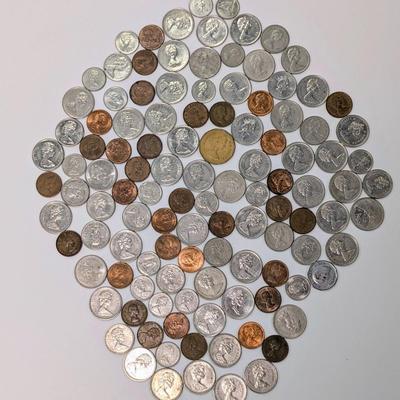 LOT 510J: Large Assortment Of Vintage Canadian Coins In Varying Amounts