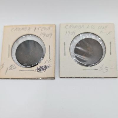 LOT 515J: Canadian 1 Cent Coin Collection 1909 - 1920
